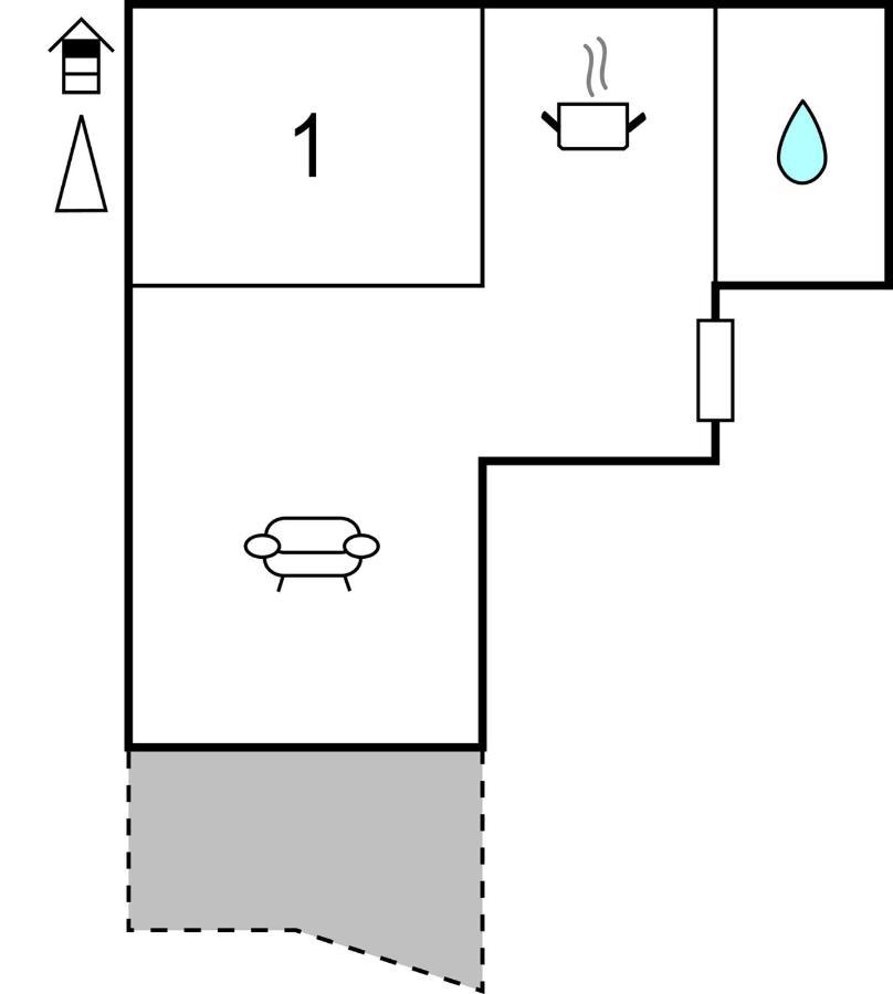 Beautiful Apartment In Krvavica With Wifi 外观 照片